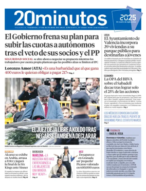 Cover of 20 Minutos Valencia