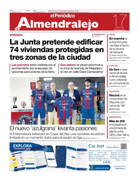 Cover of El Periódico de Almendralejo