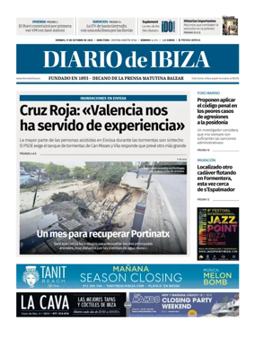 Cover of Diario de Ibiza
