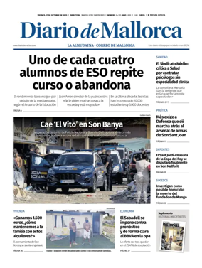 Cover of Diario de Mallorca