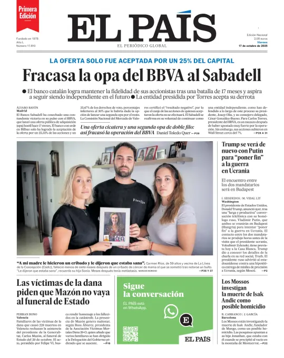 Cover of El País (1ª Edición)