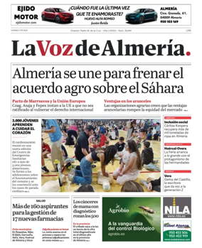 Cover of La Voz de Almería