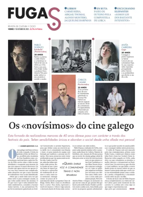 Cover of La Voz de Galicia (Barbanza) - Fugas