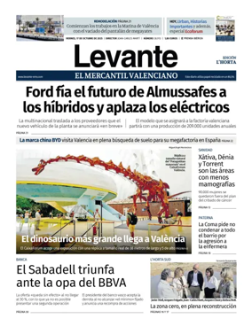 Cover of Levante EMV (Horta)