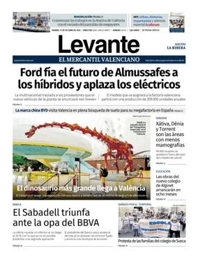 Cover of Levante EMV (Ribera)