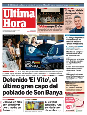 Cover of Ultima Hora