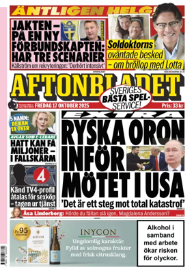 Cover of Aftonbladet