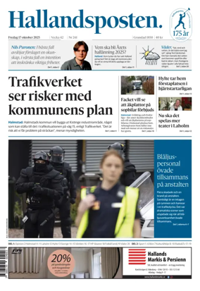 Cover of Hallandsposten