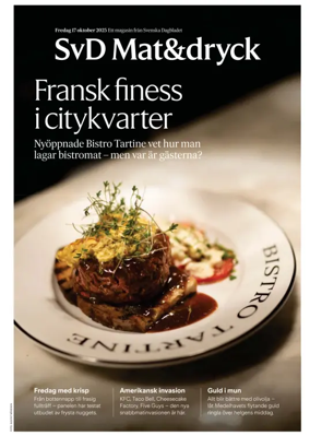Cover of Svenska Dagbladet
