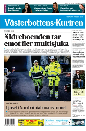 Cover of Västerbottens-Kuriren