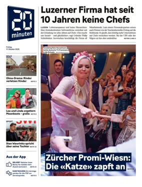 Cover of 20 Minuten - Basel
