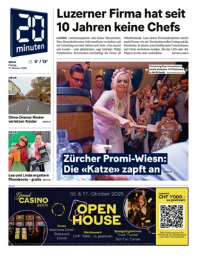 Cover of 20 Minuten - Bern