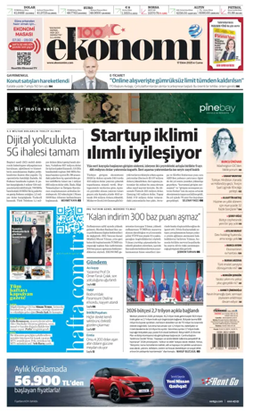 Cover of Dünya Gazetesi