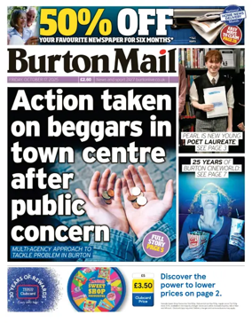 Cover of Burton Mail