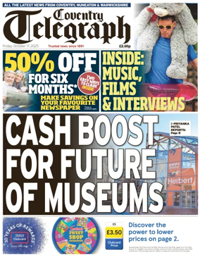 Cover of Coventry Telegraph
