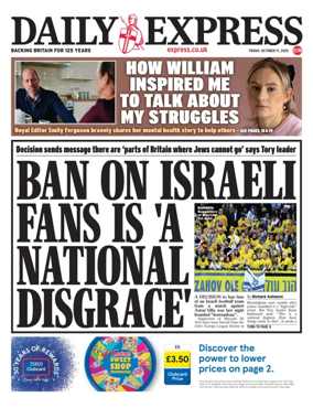 Cover of Daily Express