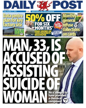 Cover of Daily Post (North Wales)