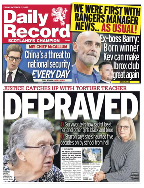 Cover of Daily Record
