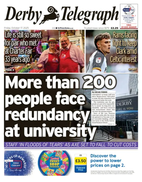 Cover of Derby Telegraph