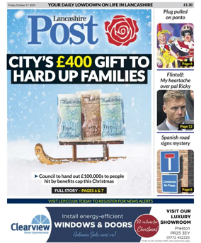Cover of Lancashire Evening Post