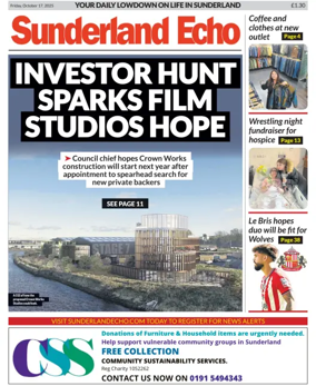 Cover of Sunderland Echo