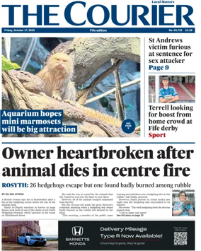 Cover of The Courier & Advertiser (Fife Edition)