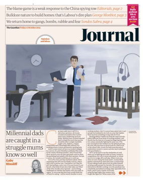 Cover of The Guardian e-paper Journal