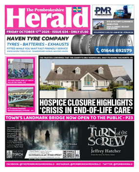 Cover of The Pembrokeshire Herald