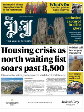 Cover of The Press and Journal (Highlands & Islands)