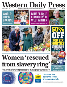 Cover of Western Daily Press