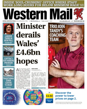 Cover of Western Mail