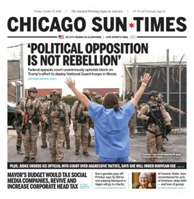 Cover of Chicago Sun-Times