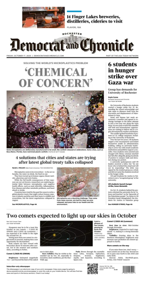 Cover of Democrat and Chronicle