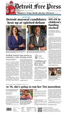 Cover of Detroit Free Press