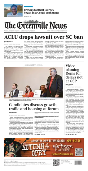 Cover of The Greenville News