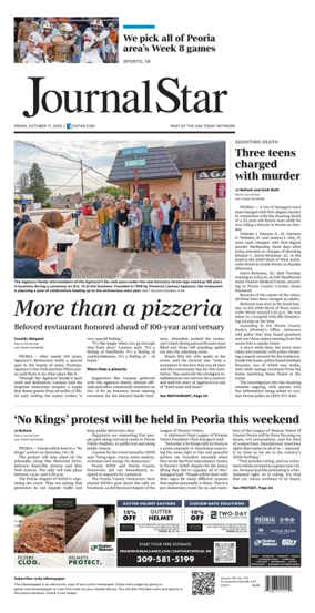 Cover of Journal Star (Peoria)