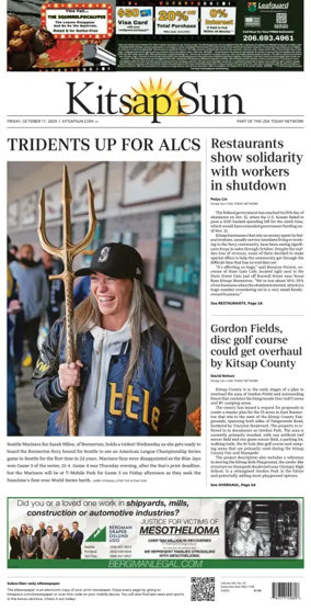Cover of Kitsap Sun