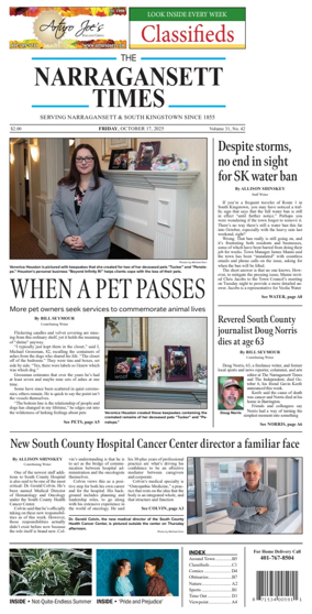 Cover of Narragansett Times