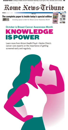 Cover of Rome News-Tribune