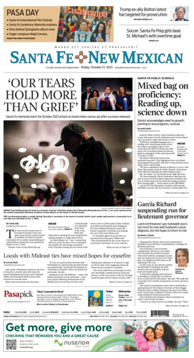 Cover of Santa Fe New Mexican