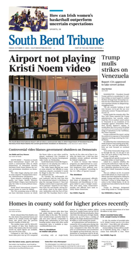 Cover of South Bend Tribune