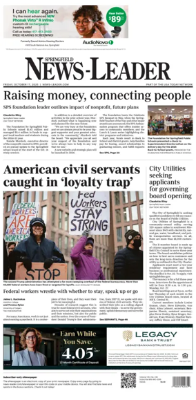 Cover of Springfield News-Leader