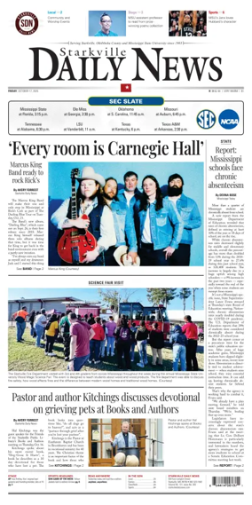 Cover of Starkville Daily News