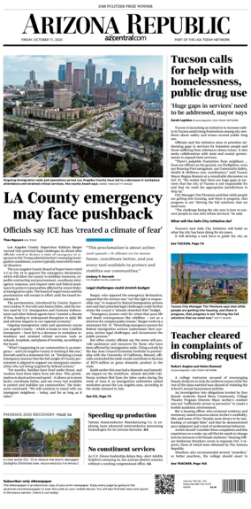 Cover of The Arizona Republic