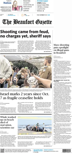 Cover of The Beaufort Gazette