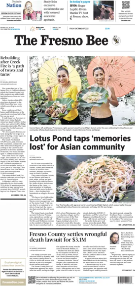 Cover of The Fresno Bee