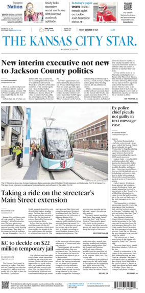 Cover of The Kansas City Star