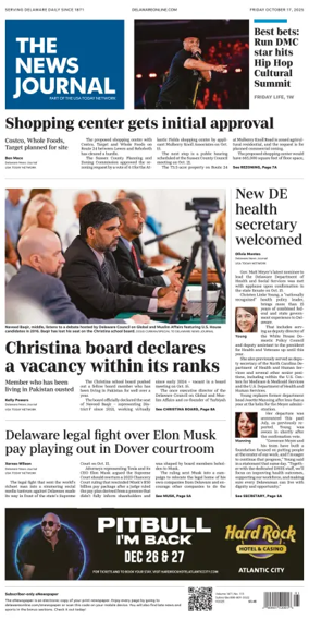 Cover of The News Journal