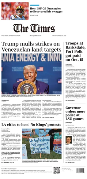 Cover of The Times (Shreveport)