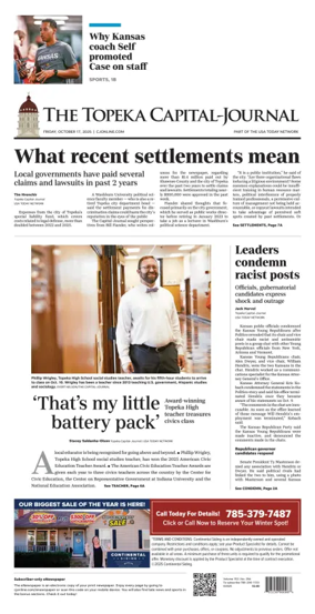 Cover of The Topeka Capital-Journal